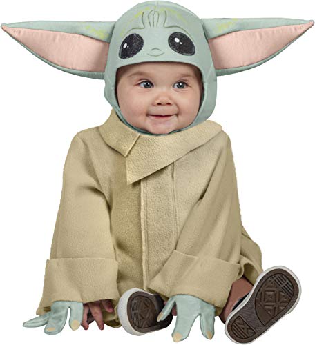 Rubies disfraz oficial de Disney Star Wars, The Child Toddler Costume, Kids Fancy Dress, Size Toddler 1-2 Years, Mandalorian