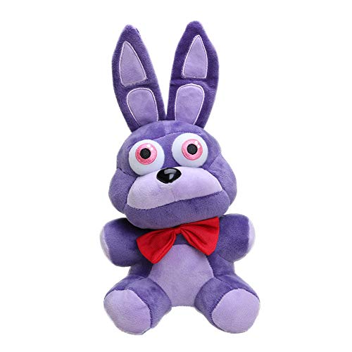 SalmophC Five Nights at Freddy'S Plush Toys Freddy Bear Bonnie Chica Foxy FNAF Peluches de Peluche Muñeca-Regalos para fanáticos de FNAF