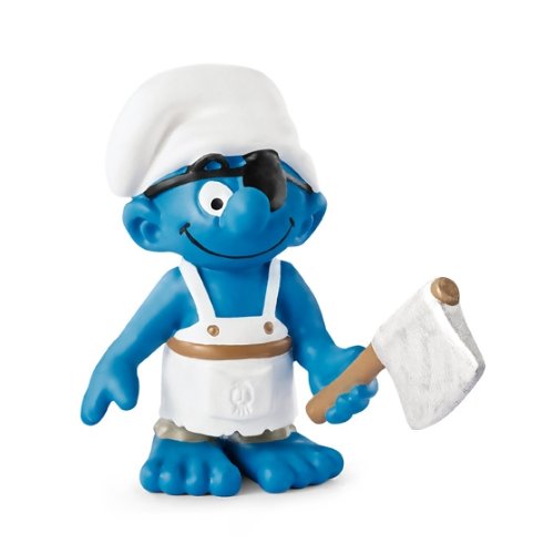 Schleich - Figura pitufo Cocinero de Barco (20764)