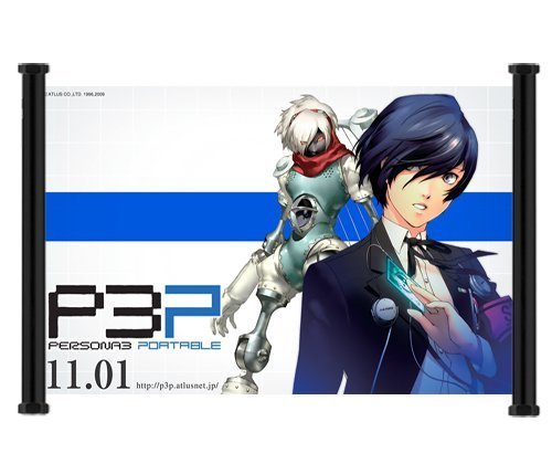 Shin Megami Tensei Persona 3 Game Fabric Wall Scroll Poster (23"x16") Inches by PosterCentral