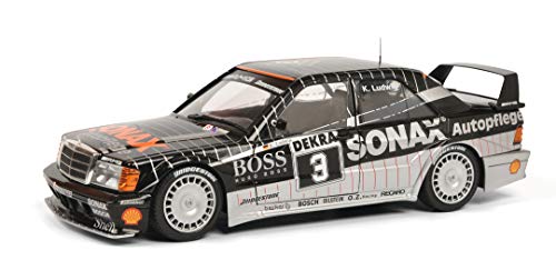 Solido 421185010-Maqueta de Coche (Escala 1:18 MB, 190E EVO 2 DTM), Multicolor (S1801002)