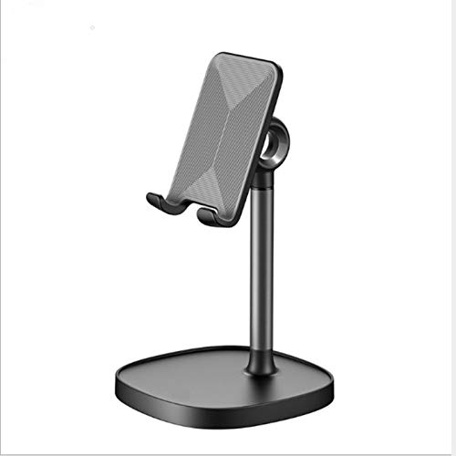 Soporte para Tableta Soporte para teléfono, [Altura Ajustable en ángulo], [Base Estable] Soporte para iPad Compatible con iPad 9.7/10.5, Air Mini 2 3 4, iPhone, Galaxy, Switch, 4"-12" Pulgadas