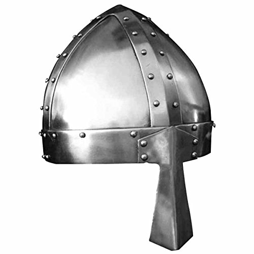 Spangenhelm 1, Yelmo Medieval Nasal Vikingo, Juego de rol, Fantasía, Teatro, Rol en vivo, REV, Recreación histórica