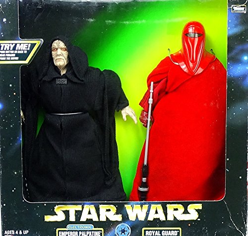 Star Wars Action Collection 12" Electronic Emperor Palpatine Figure with Royal Guard Figure
