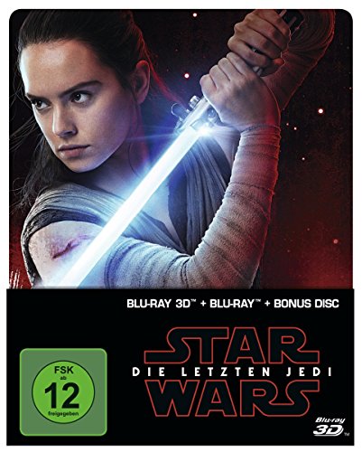 Star Wars: Episode VIII - Die letzten Jedi: Blu-ray 3D + 2D / Steelbook