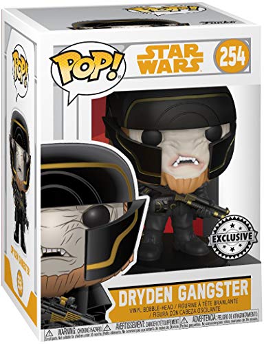 Star Wars Pop 254-Dryden Gangster Bounty Hunter Solo (Funko FU26987)