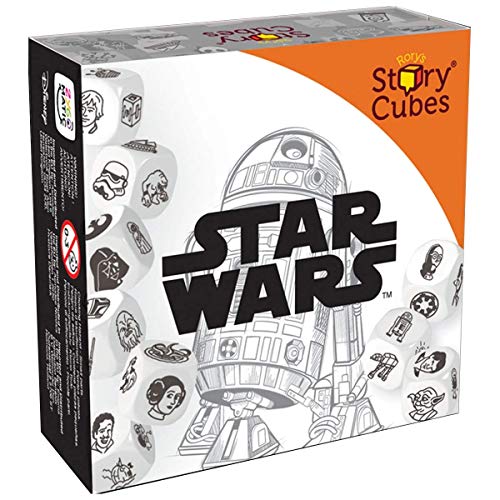 Star Wars Rory's Story Cubes Unisex Juego de Mesa Multicolor, Papel,