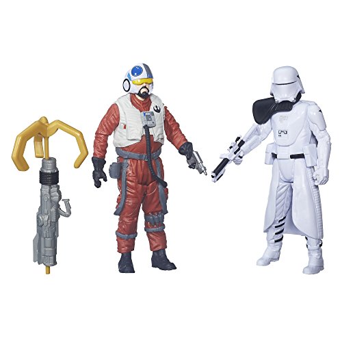 Star Wars: The Force Awakens - Juego de 2 broches Wexley y Oficial de Soldado de Nieve de Primera Orden