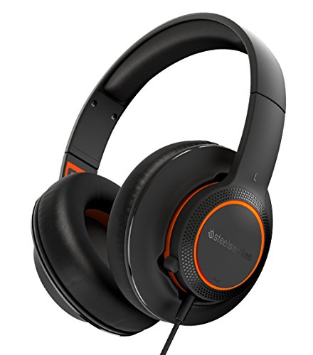 SteelSeries Siberia 100 - Auriculares para juego con micrófono, (PC / Mac / Playstation / móvil), color negro