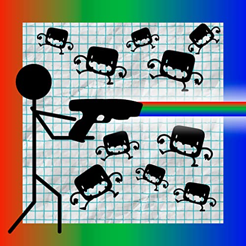 Stickman Games: Stickman Fighter RGB Laser Gun