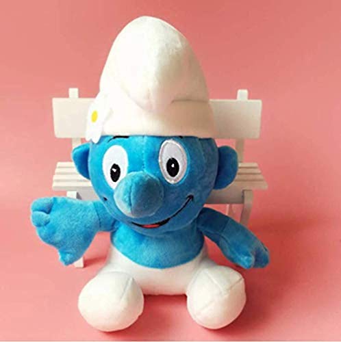 stogiit Juguete De Peluche Pitufos De Dibujos Animados Serie Blue Sister Dolls Regalo De Cumpleaños Decoración del Coche Baby Playmates Kids Toys 20Cm