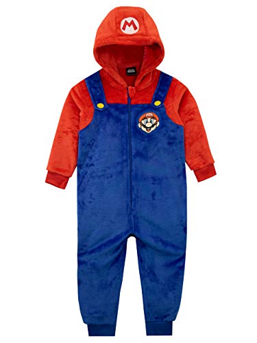 Super Mario Pijama Entera para niños Multicolor 7-8 Años