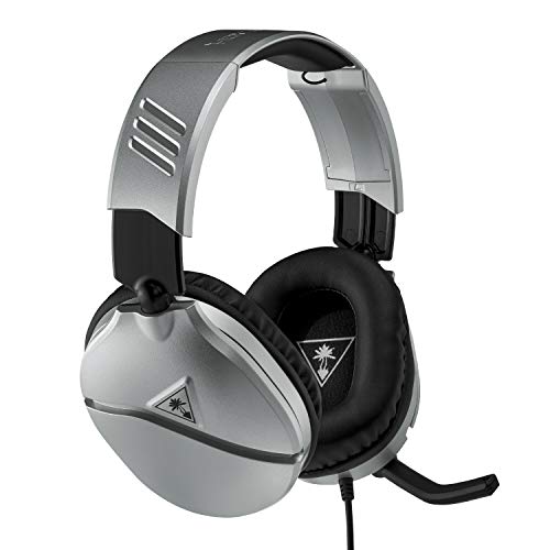 Turtle Beach Recon 70 Auriculares Gaming PS4, PS5, Xbox One, Nintendo Switch y PC, Plata