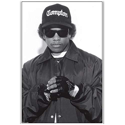 Upperpin Eazy E Nwa Rapper Hip Hop Music Singer Star Clásico Pintura Al Óleo Art Poster Print Lienzo Decoración Para El Hogar Imagen Impresión De Pared -50X70Cmx1Pcs -Sin Marco