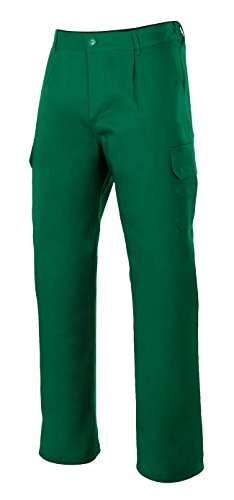 Velilla 345 Pantalón multibolsillos, Verde, 44