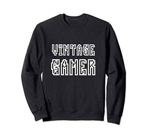 Vintage Gamer Funny Gaming Christmas Gift For Retro Gamers Sudadera