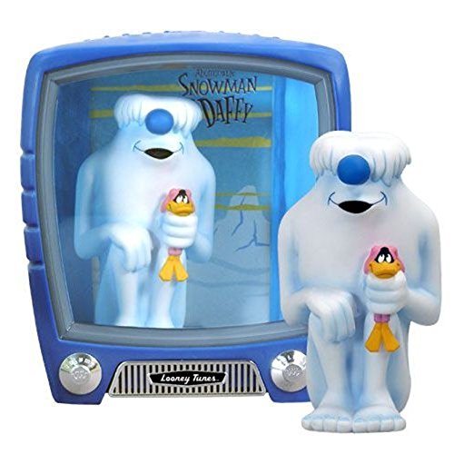 Wacky Wobbler Daffy Duck + Abominable Snowman TV-Set de PVC con Figura APPR 18cm Funko