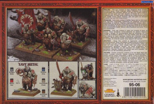 Warhammer 95-06. Regimiento Guerreros Ogros Toro