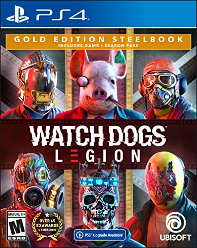 Watch Dogs Legion for PlayStation 4 Gold Steelbook Edition [USA]