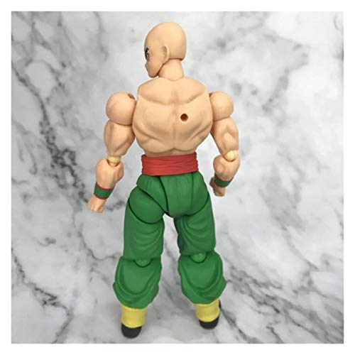 WDFDZSW SHF Tenshinhan Yamcha Figura Colección de Juguetes DBZ Dragonball Actuación Figura Modelo Doll Doll Regalo