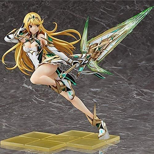 YIGEYI Xenoblade Chronicles 2 Hikari Anime Acción Figura 27cm Figuras de PVC Figuras Coleccionables Modelo de carácter Estatua Juguetes