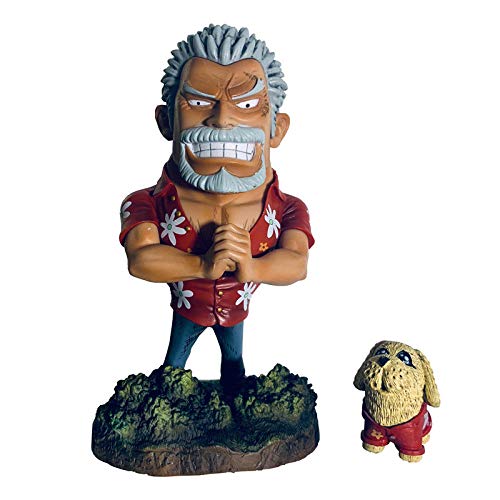 YZDMC AALa Infancia Modelo Sauron 3000 Hecha a Mano le Debe a Luffy un Regalo de una Pieza-Tekken Karp (14 cm)