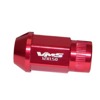 20PC Piece Mitsubishi Lancer EVO 8 9 VIII IX Evolution Eclipse GT Light Weight Aluminum Racing Lug Nuts 12x1.5 Red