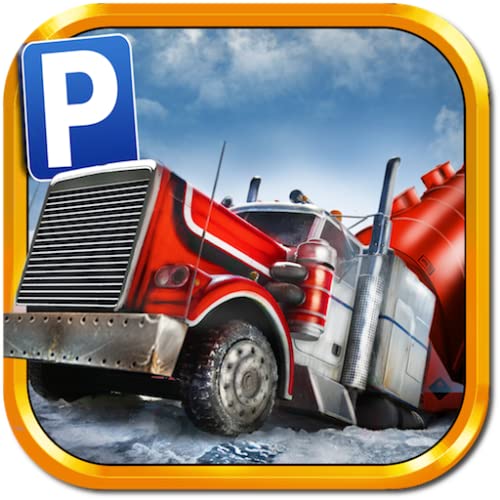 3D Ice Road Trucker Parking Simulator Game