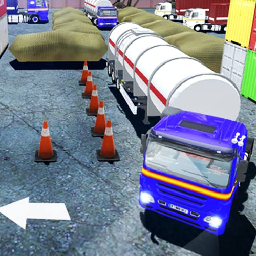 3D Truck Parking Sim Real Semi Trailer Driver Game