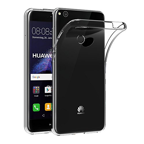 AICEK Funda Huawei P8 Lite 2017, Transparente Silicona Fundas para P8 Lite 2017 Carcasa (5,2 Pulgadas) Silicona Funda Case