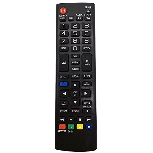 allimity AKB73715601 Ajuste a control remoto para LG TV 32LN570R 32LN575S 39LN575S 42LN570S 42LN575S 47LN575S 50LN575S 42LN613S 47LN613S 60LN575S 58UF8307 42LN578V 32LN578V 42LA8609