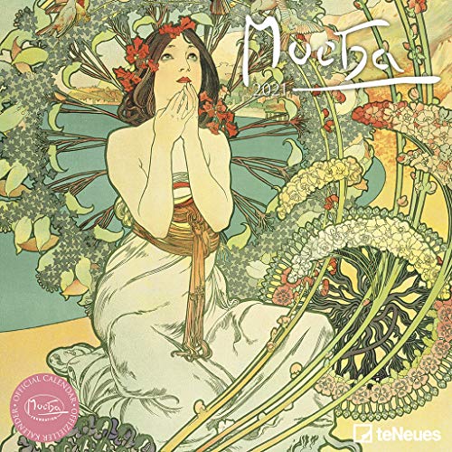 Art Calendar - Mucha 2021 Square Wall Calendar