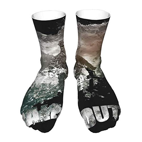 AsakawaKoutarou Call-Of-Duty christmas gifts Moda Unisex Estampado Algodón Transpirable Deporte Casual Socks Calcetines Long Calcetines Thick Calcetines