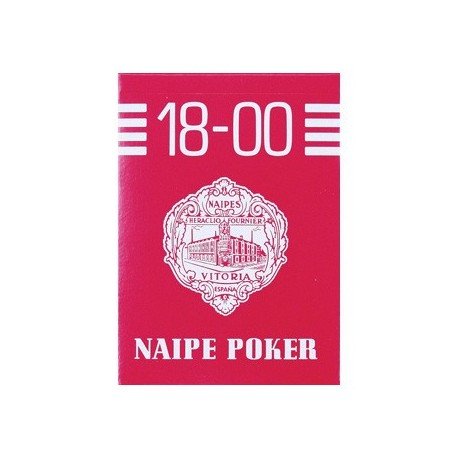 Baraja Poker Fournier. Modelo 18-00.