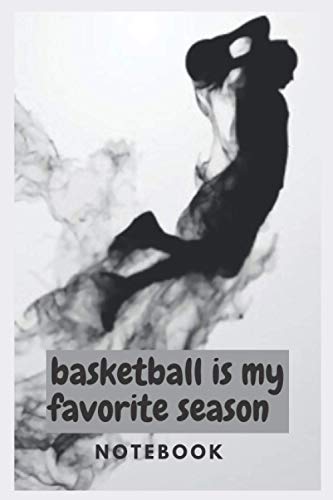 basketball is my favorite season: fromsport basketball journal cska basketball Notebook 6x9 120 Pages for people they love basketball