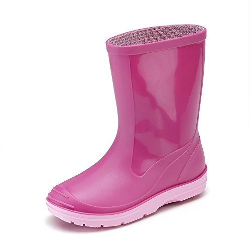 Beck Basic 486 - Botas plisadas para niños, Rosa (Pink 6), 31