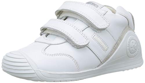 Biomecanics 151157, Zapatos de primeros pasos Unisex Bebés, Blanco (Sauvage), 18 EU