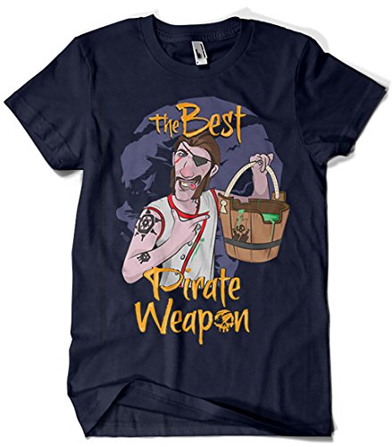 Camisetas La Colmena 1662-Parodia, Sea of Thieves (Gualda Trazos)