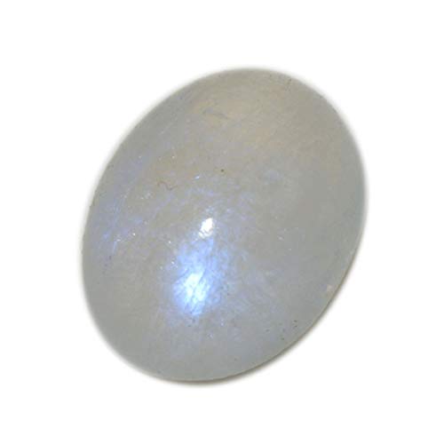 CaratYogi Tamaño 12X10 MM Arco Iris Natural Piedra de Luna Piedra Preciosa Forma Oval Cabujón Al por Mayor Piedra Preciosa Suelta