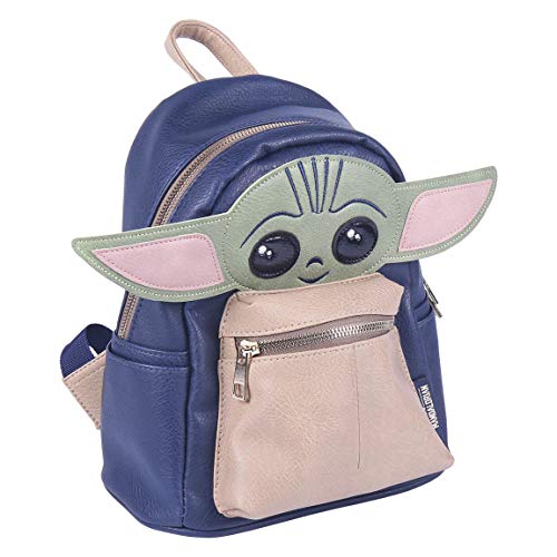 Cerdá Mochila Baby Yoda 3D-Licencia Oficial Star Wars, Multicolor, Grande