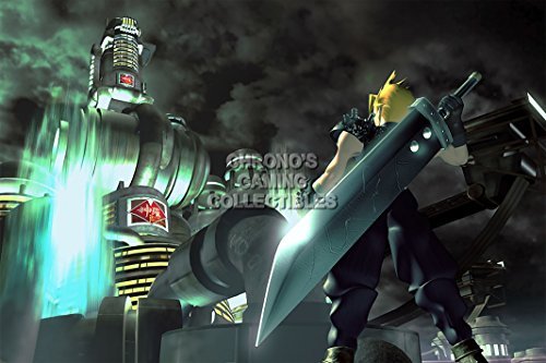 CGC Huge Poster - Final Fantasy VII Cloud vs Sephiroth Playstation PS1 PSP - FVII010 (24 X 36) by Final Fantasy