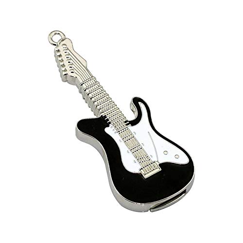 Civetman 32GB Negro Guitarra Eléctrica Pendrive Instrumentos Musicales Crystal USB Flash Drive Memory Stick