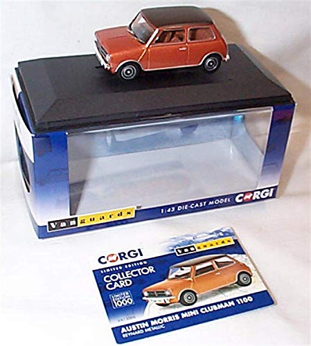 Corgi Vanguards Austin Morris Mini Clubman 1100 Reynard Metálico Coche 1.43 Escala Modelo Fundido