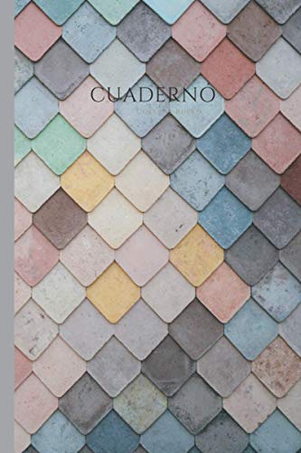 cuaderno: cuaderno a5 hojas blancas tapa blanda / 120 páginas 6 × 9 pulgadas Perfecto para la escuela y la universidad. Puede usarlo para escribir ... lácteos y más / hermoso diseño de patrones.