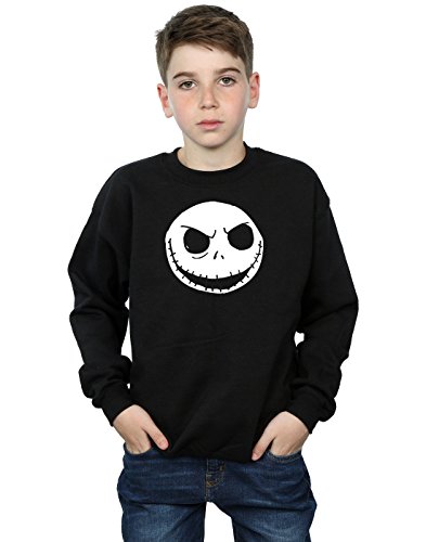 Disney Boys Nightmare Before Christmas Sudadera con capucha Jack Skellington 9-11 Years Black