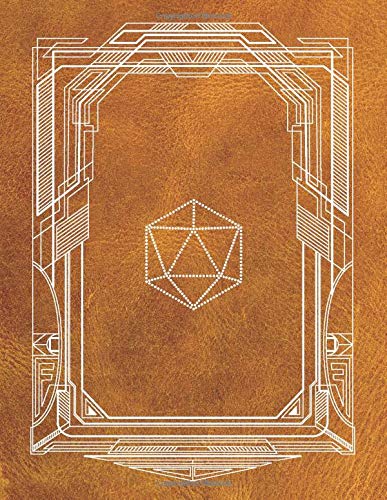 Dungeon Master Notebook, HEX PAPER 120 pages: HEX PAPER 120 Sheets Role Playing Game Notebook | 8.5x11 | RPG Notebook For Dungeon Masters and RPG ... | Journal For Role Playing Gamers | Sienna