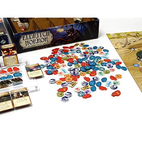 E-Raptor era19048 Modo y marcadores Eldritch Horror Juego Completo de fichas Junta Juego