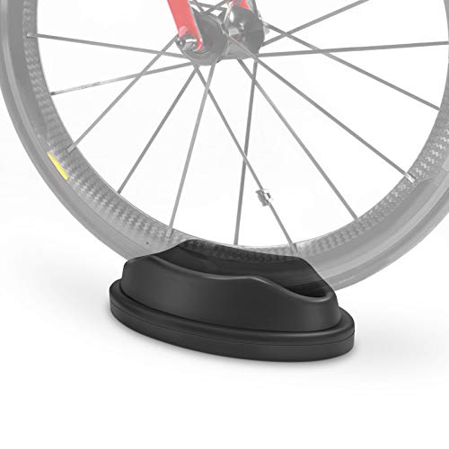 Elevador de rueda delantera para Turbo Trainer, Entrenador de bicicleta de bloque de elevador de rueda Soporte de soporte de soporte de rueda delantera Soporte para entrenamiento de bicicleta de inter