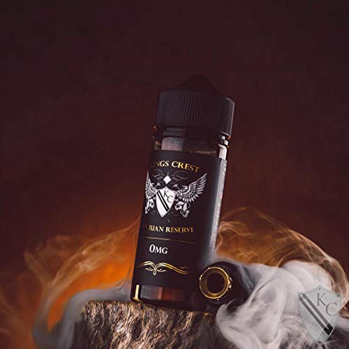 ELIQUID DON JUAN RESERVE - KING CREST - LIQUIDO PARA CIGARRILLO ELECTRONICO - TARTA DE CHOCOLATE - SIN NICOTINA (100ML)