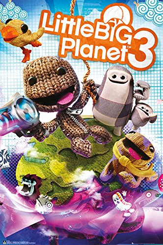 Empire Merchandising 671417 Little Big Planet, 3, con Tapa, LBP Juego de Video Game-póster de Cartel de, de tamaño de 61 x 91,5 cm